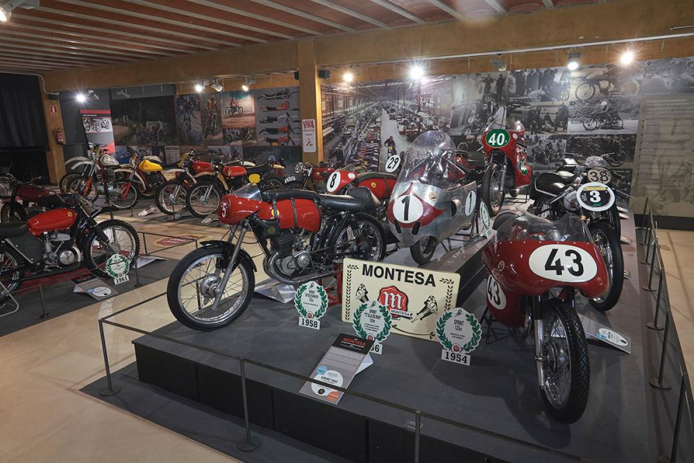 El Museo Moto Bassella alberga la exposición más singular y completa de la historia de Montesa 