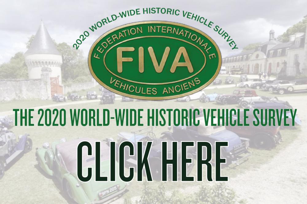 FIVA lanza una segunda encuesta dirigida a los clubes de vehículos históricos