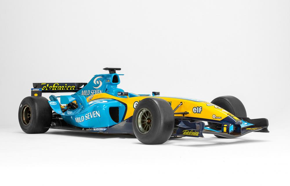 Alguien se ha comprado el Renault R24 de Fórmula 1 de Fernando Alonso por  solo 258.000 euros, pero tiene truco