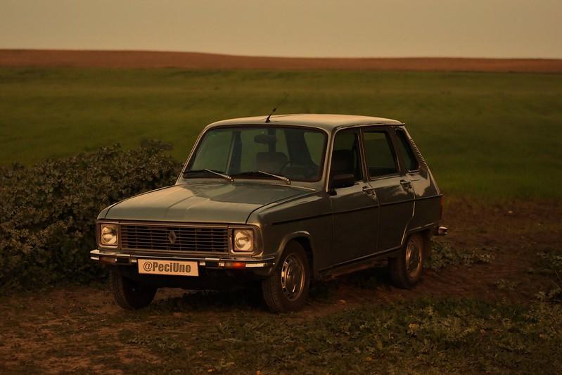 Renault 6 estilo vintage