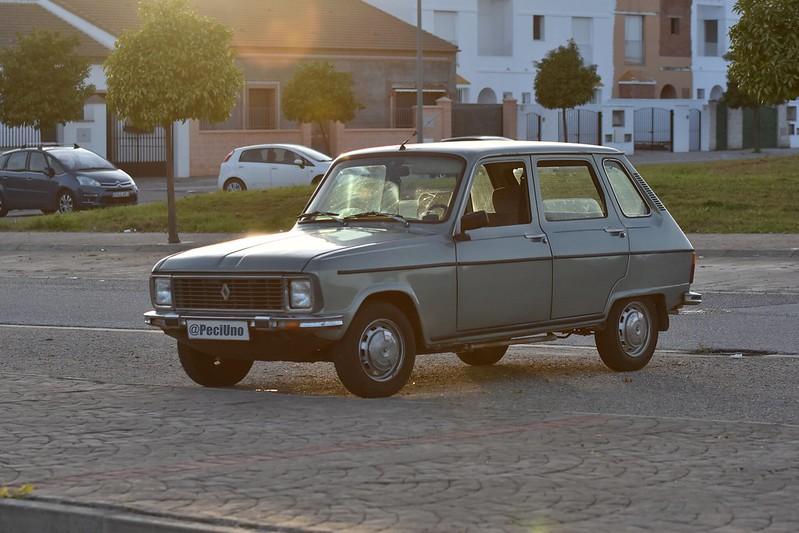 Renault 6 rayos de sol