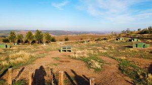 Merenderos junto al Mirador de los Enebros