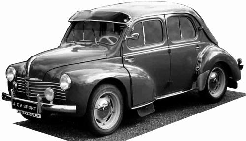 Renault 4 CV SPORT 1952