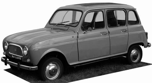 Renault R4 Luxe 1965