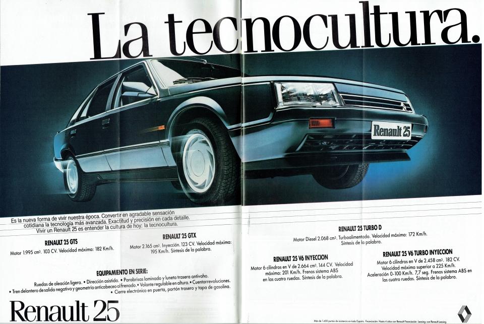Documentos del motor | Renault 25 V6 Turbo