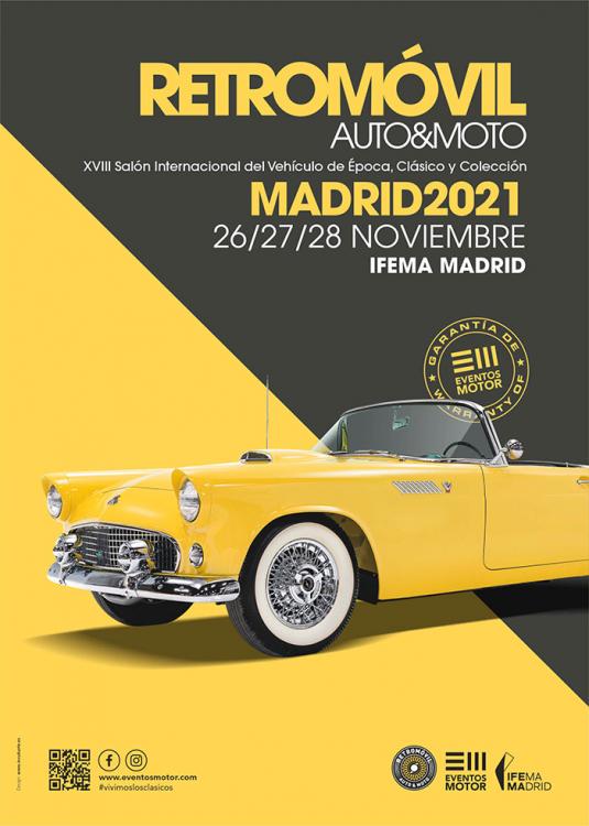 FEVA estará presente en Retromóvil Madrid 2021
