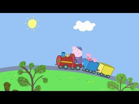 Peppa Pig Tren del Abuelo Pig Capítulo 1 - YouTube