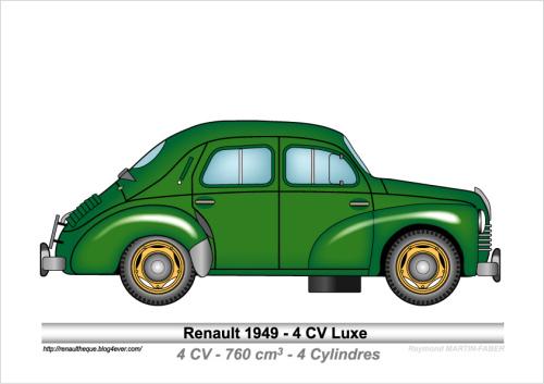 1949-Type 4 CV Luxe