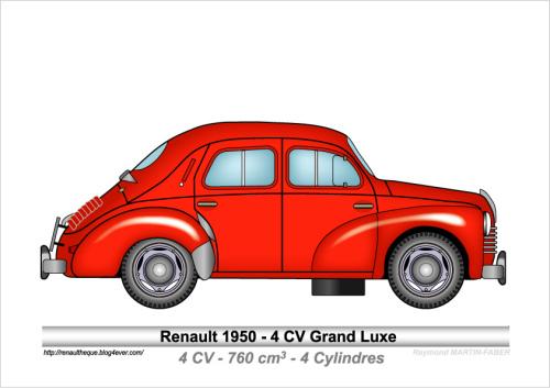 1950-Type 4 CV GrandLuxe