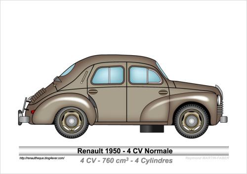 1950-Type 4 CV normale