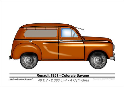 1951-Type Colorale Savane