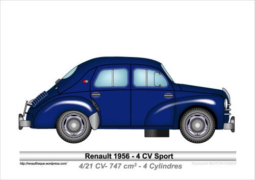 1956-Type 4 CV Sport
