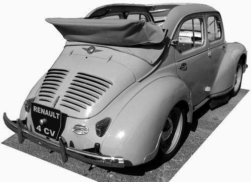 Renault 4 CV Décapotable 1952