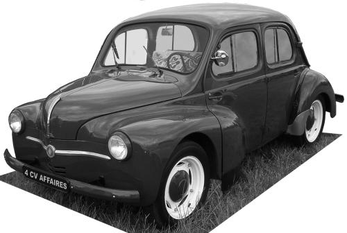 Renault 4CV Affaires 1954