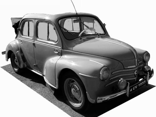 Renault 4CV decapotable 1955