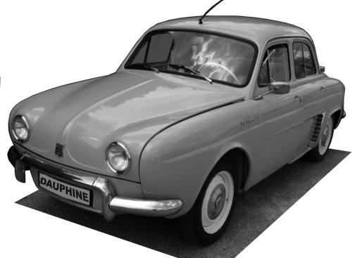 Renault Dauphine 1958