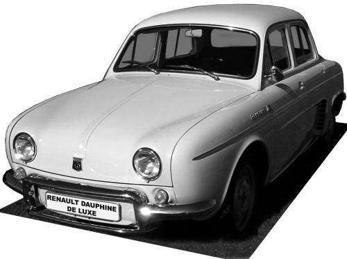 Renault Dauphine De Luxe 1961