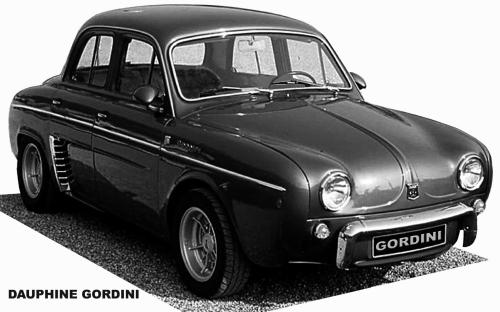 Renault Dauphine Gordini 1958