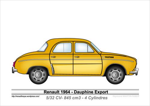 1964-Type Dauphine Export
