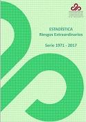 Imagen de la portada de Estadística. Riesgos Extraordinarios. Serie 1971-2014.