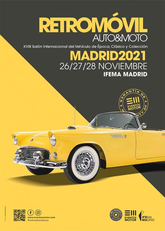FEVA estará presente en Retromóvil Madrid 2021