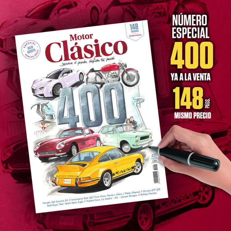 Motor clásico conmemora sus 400 números