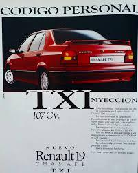 Clasicos-Auto - RENAULT 19 CHAMADE Señas de identidad !! Así es como la  marca quiso presentar esta versión TXI muy equipada. | Facebook
