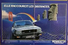 Pub Renault 20 TX 1981 | eBay